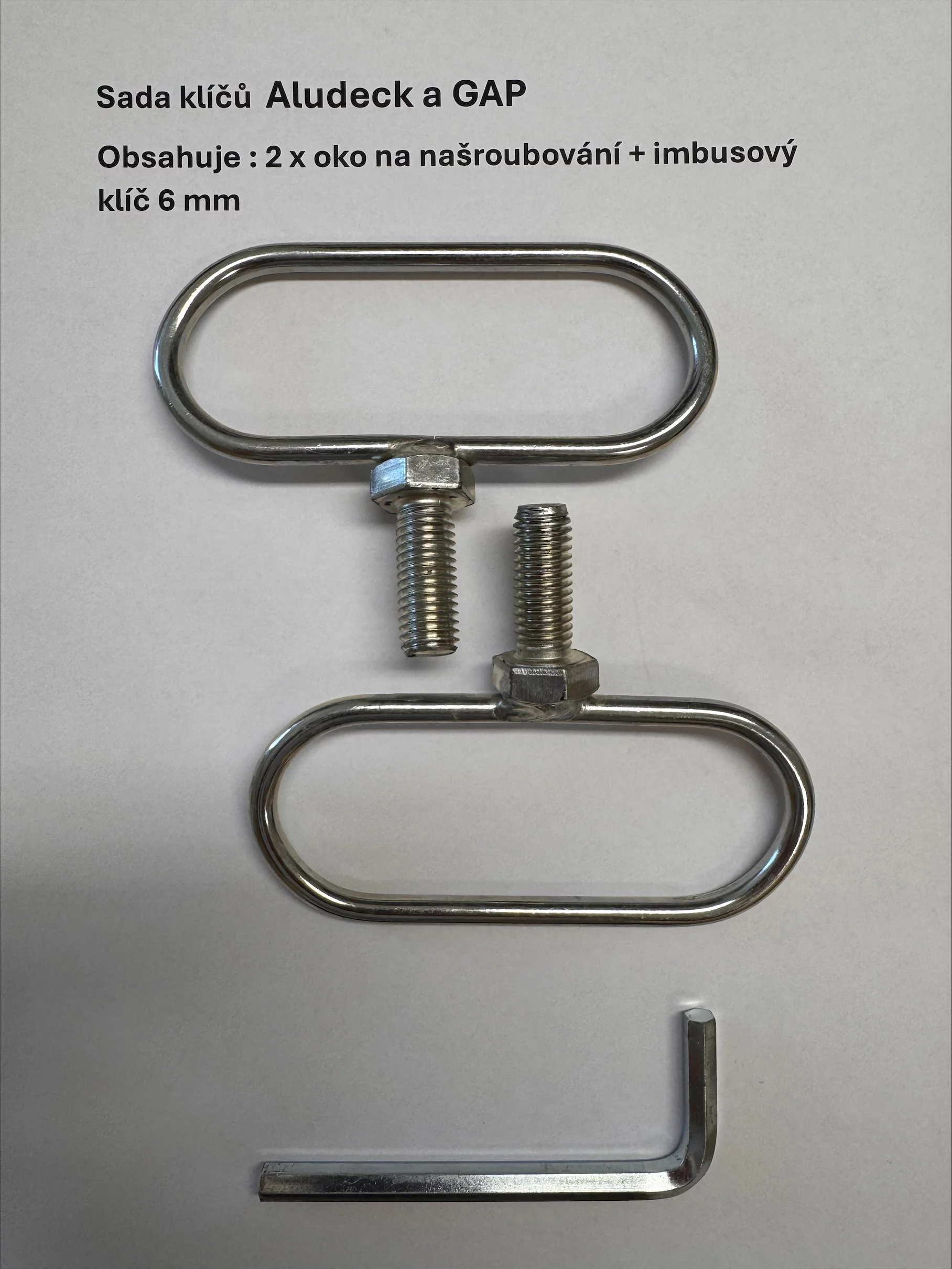 Sada klíčů k poklopům Aludeck / GAP