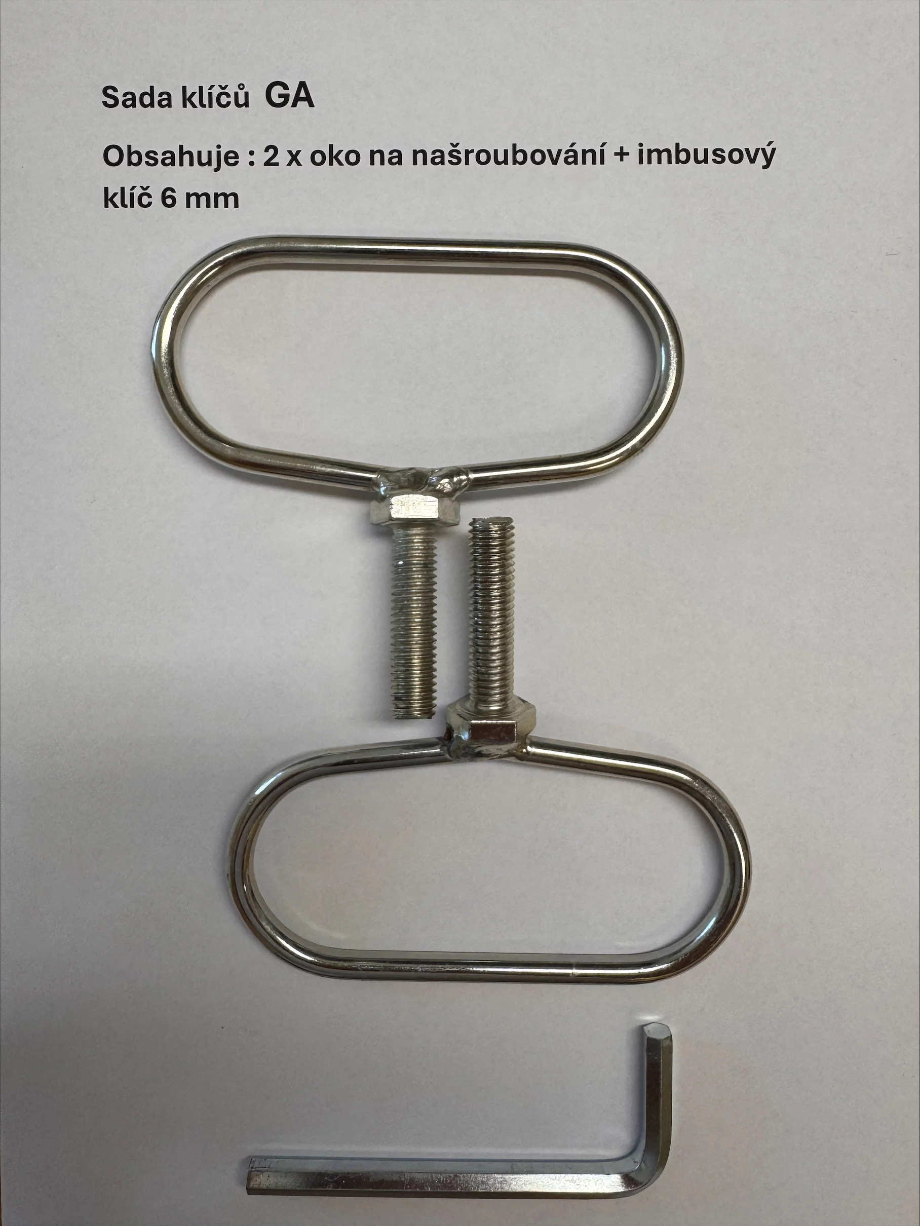 Sada klíčů k poklopům GA